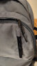Lee潮流双肩包男高中大学生书包女休闲背包大容量旅行电脑包灰蓝色 实拍图