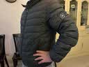 鸭鸭（YAYA）羽绒服男士轻薄短款修身时尚连帽保暖易打理外套简约潮D DYP87A0020-梦幻灰色 M /170 实拍图