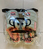 大嘴猴（paul frank）棉拖鞋女士秋冬季室内家居拖鞋毛绒保暖厚底棉鞋女款果绿250PF607 实拍图