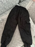 雅鹿儿童羽绒裤男童女童宝宝外穿加厚保暖洋气工装冬季中大童小童裤子 黑色 130 实拍图