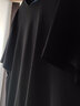 真维斯（JEANSWEST）冰丝速干短袖t恤男夏季简约百搭宽松凉感T男士透气吸汗运动半袖衫 黑色 纯色 2XL 【凉感吸汗】 实拍图