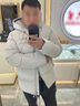 Jack Wolfskin狼爪羽绒服男秋冬款户外运动防风保暖防寒连帽700蓬羽绒外套男 3071-6315/月光白/建议拍大一码 XL 180/104A充绒量：303G 实拍图
