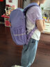 卡拉羊书包小学生女生男孩1-4年级幼升小减负防下坠儿童背包2029紫色 实拍图