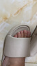 Youdiao高级感摩卡家居凉拖鞋女情侣夏季浴室洗澡防滑eva防臭男家用软底 淡雅米白 37-38 实拍图