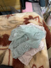 曼妮芬蕾丝镂空女士内裤性感低腰提臀无痕舒适三角裤女士内裤20610385 073 薄荷绿 L (165/95) 实拍图