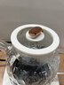 小浣熊LOTOR养生壶1L全玻璃家用多功能烧水煮茶小型迷你办公室煮花茶壶 白色 1L 实拍图