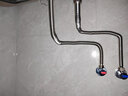 埃美柯（AMICO）304不锈钢波纹管4分热水器配件耐高压冷热进出水软管 30CM 实拍图