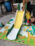 顽乐熊宝宝滑滑梯儿童室内家用小型婴儿秋千组合小孩大型玩具幼儿游乐场 小神童绿色二合一单滑梯+音乐机【加大加宽】 升级加宽37cm滑道 实拍图