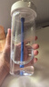 苏泊尔（SUPOR）水杯大容量运动吸管杯男女款学生Tritan水杯夏季户外塑料杯子 月光白+便携提手650ml 实拍图