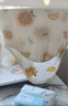 婧麒（JOYNCLEON）新生婴儿纯棉连体衣服初生宝宝无骨连身衣满月爬爬服春季四季哈衣 橙子 66cm 实拍图