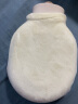 京东京造热水袋注水硅胶暖手袋暖肚子灌水暖宝宝迷你随身便携 奶油米 实拍图