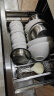 志高（CHIGO）嵌入式消毒柜家用小型厨房碗筷餐具多功能三层120L大容量立式高温消毒碗柜 二星级 120L 两层12键豪配款 实拍图