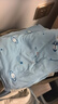浪莎（LangSha）儿童睡衣男童夏季薄款莫代尔青少年七分袖家居服套装 浅蓝色 120 实拍图