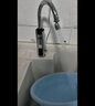 奥克斯（AUX）电热水龙头热水器加热水龙头快速热水变频恒温厨房下进水带延长线 【感应恒温】+电镀银+智能感应（送1米漏保延长线） 实拍图