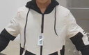 啄木鸟连帽外套男士春夏季薄款潮流工装夹克宽松休闲上衣服秋季男装 11030/601卡其色 L 实拍图