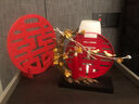 赟娅新婚礼物送新娘新人送闺蜜订婚结婚礼品高级实用新中式送礼摆件 圆满双喜摆件（红色）【礼盒】 实拍图