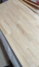 家家爱 定制做实木一字隔板置物架墙上厨房墙壁衣柜搁板层板木板松木书架 机顶盒架 任何尺寸可定做联系客服 实拍图