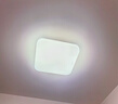 三雄极光 led吸顶灯卧室灯现代客厅灯简约过道走廊玄关卫生间阳台灯具 柔雪 白色 24W 三档调色-方形 实拍图