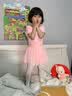 艾舞戈儿童舞蹈服夏季练功女童跳舞衣幼儿园宝宝连体芭蕾舞裙中国舞服装 芭蕾粉-短袖 120 码 高105-110cm重30-38斤 实拍图