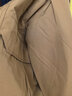 罗蒙（ROMON）秋冬加棉加厚外套男士青年棉衣服休闲连帽工装款防风夹克冲锋衣男 M1091卡其色 XL 实拍图