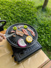 SEAROCK 海岩户外家用便携卡式炉防风瓦斯炉烤肉火锅燃气炉子野营卡斯炉 双用黑+手提箱+4个气 实拍图
