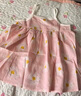 巴厘小猪（BALIPIG）宝宝裙子夏季2024新款小女孩吊带裙儿童夏装 粉色小雏菊 90 cm 实拍图