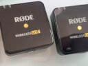 RODE罗德Wireless GO II无线领夹麦克风一拖二直播录音采访视频VLOG相机手机收音+苹果线+安卓线套装 实拍图