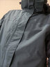 骆驼（CAMEL）户外冲锋衣 三合一加绒加厚防水情侣款外套登山服装 A9W214119AX 实拍图