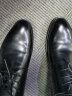 百丽正装皮鞋男新款内增高婚鞋牛皮商务鞋A1095AM3 黑色（常规） 43 晒单实拍图