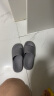 果洛菲（GUOLUOFEI）踩屎感eva拖鞋男女夏季浴室洗澡大码防滑男士凉拖鞋 灰色42-43 晒单实拍图