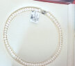 黛米珍语 7-8mm馒头圆淡水珍珠项链套装S925银送耳钉送妈妈生日礼物 晒单实拍图