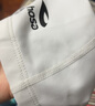 浩沙（hosa）泳帽男女通用成人布艺pu涂层防水游泳帽 舒适不勒头长发护耳 白色 实拍图