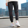 adidas加绒加厚保暖锥形束脚运动九分裤女装阿迪达斯官方轻运动 碳黑 A/M 晒单实拍图