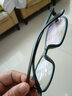 陌朋 近视眼镜框男女 tr90超轻运动防滑光学防蓝光电脑眼镜8克方镜框 质感砂黑 防蓝光1.74非球0-1500丨留言度数 实拍图