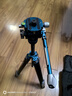 百诺（Benro）CB259AFK 青鸟专业摄影摄像视频直播双水平带手柄液压云台微单反相机便携扁管三脚架套装蓝色 实拍图