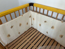 乖贝比婴儿床床围一片式宝宝床围拼接床围挡婴儿床围栏软包防撞豆豆绒围 摘星星小熊双面床围【高40cm】 长度250cm 实拍图
