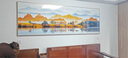 展维客厅画沙发背景墙挂画2026新款大气壁画客厅装饰画山水画靠山图 桂林山水-轻奢高档新中式风景图 180*70【晶瓷画+铝合金框】 实拍图