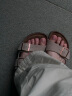 Devo Life的沃软木凉拖男女同款夏季休闲时尚情侣拖鞋 2618 灰色反绒皮 37 晒单实拍图
