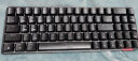 黑爵（AJAZZ）AK692三模热插拔机械键盘 全键热插拔 单光 69键带数字键区 支持多设备连接 黑色茶轴 实拍图