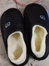 QYCKABY棉拖鞋女士秋冬季踩屎感防水包跟居家保暖毛绒卡通防滑月子棉鞋男 黑色【毛绒保暖】 40-41 适合39-40 实拍图