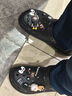 crocs檀健次推荐款经典泡芙洞洞鞋|207521 黑色-001 40(250mm) 实拍图