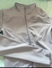 槿城瑜伽服女春秋长袖高弹速干透气运动外套健身服紧身显瘦上衣WT01 雾蓝+深灰长裤 XL （115-135斤） 实拍图