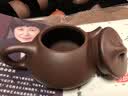 玺翰雅（ROYHOYE）宜兴紫砂壶纯全手工正宗原矿紫泥景舟石瓢功夫泡茶壶家用高档礼品 350cc景舟石瓢 实拍图