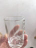 福时记二两白酒杯带刻度家用套装玻璃直身2两半3两毫升小酒杯子 12杯1架 白二两 酒杯+黑 小杯架 实拍图