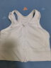 VFU运动内衣女前拉链高强度防震文胸跑步健身瑜伽服背心 白色 XL 晒单实拍图