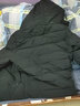 罗蒙男士短款羽绒服秋冬新款中青年保暖商务休闲通勤百搭羽绒外套男 S2Y010777黑色【连帽款】 L (175) 【建议120-135斤】 实拍图