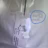 初申夏季短袖衬衫面试休闲通勤缎面白衬衣上衣S13JC1785 S码 实拍图