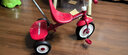 Radio Flyer瑞飞儿儿童三轮车脚踏车2-5岁童车玩具手推车自行车 #51中国红 95-120CM 实拍图