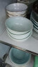 景德镇（jdz）官方陶瓷影青家用白瓷餐具散件可自由组合吃饭碗盘碟子汤碗大汤勺 流影饭碗6个礼盒装 晒单实拍图