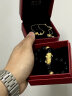 周大福520礼物玫瑰花 黄金项链(工费320) 40cm 约6.55g EOF775 实拍图